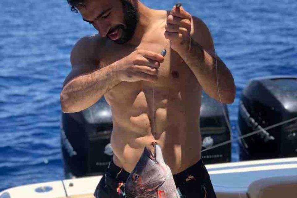 Another day, another Mo Salah fish photo