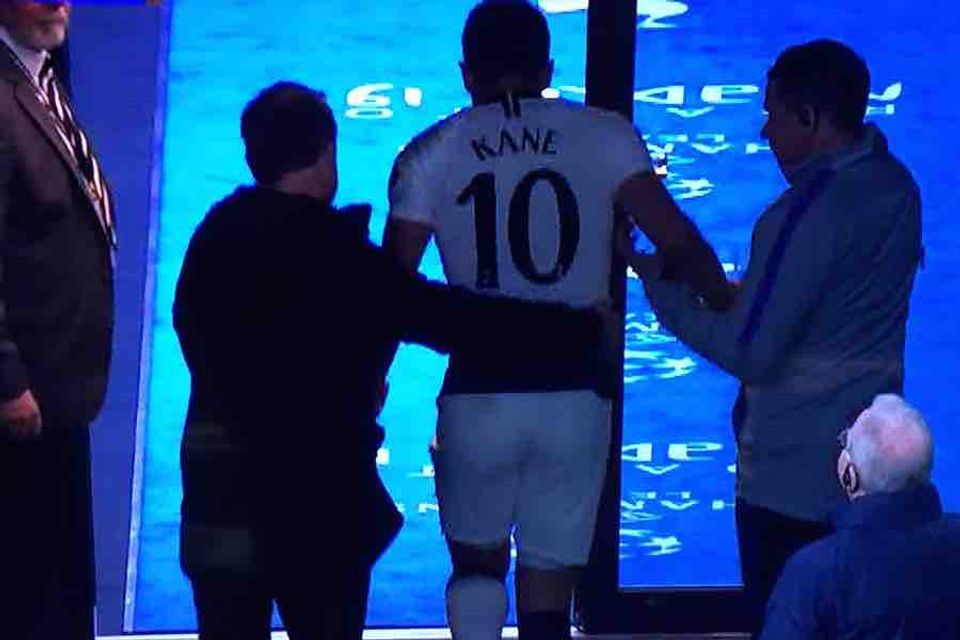 Harry Kane injured against Man City