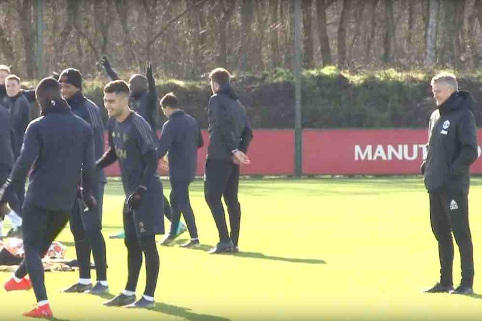 Man Utd players look ahead to PSG clash