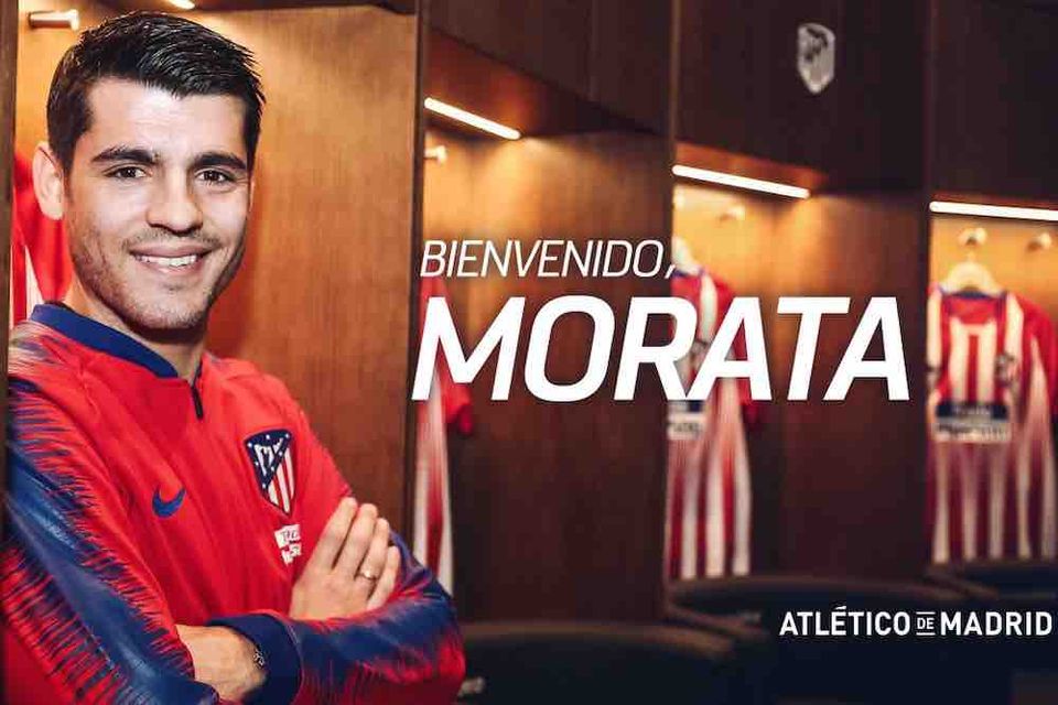 Atletico Madrid confirm 18-month loan signing of Chelsea's Alvaro Morata