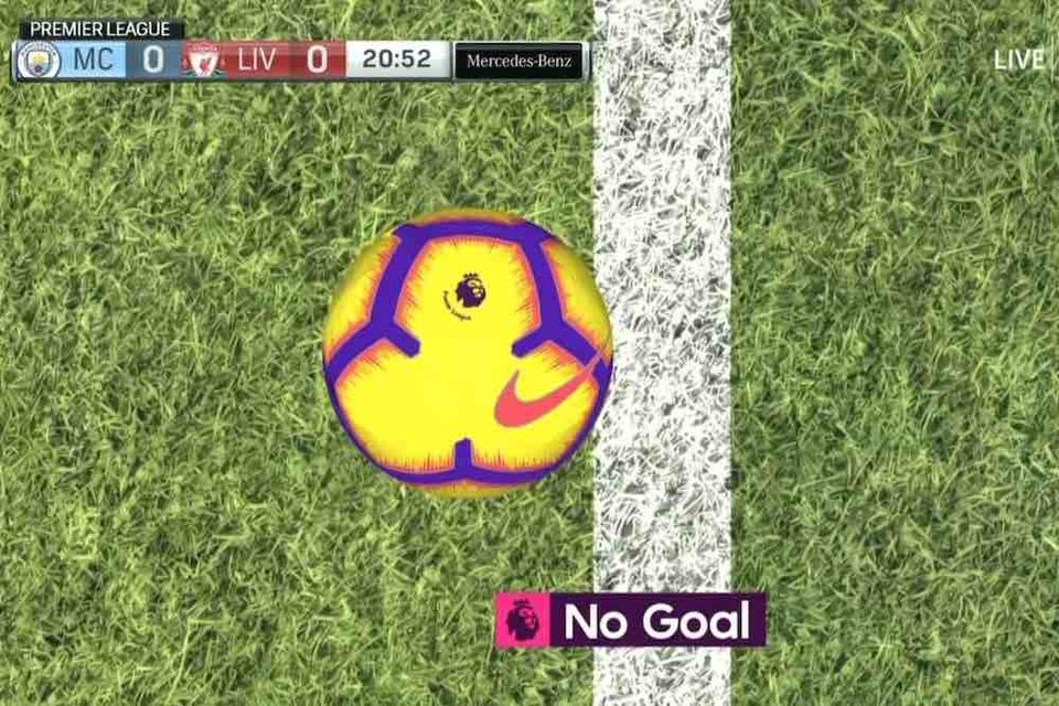 Liverpool fans question goal line technology after Man City defeat