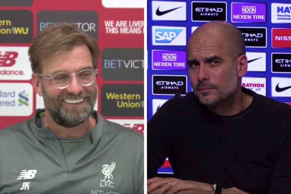 Video: Pep Guardiola and Jurgen Klopp preview Man City vs Liverpool