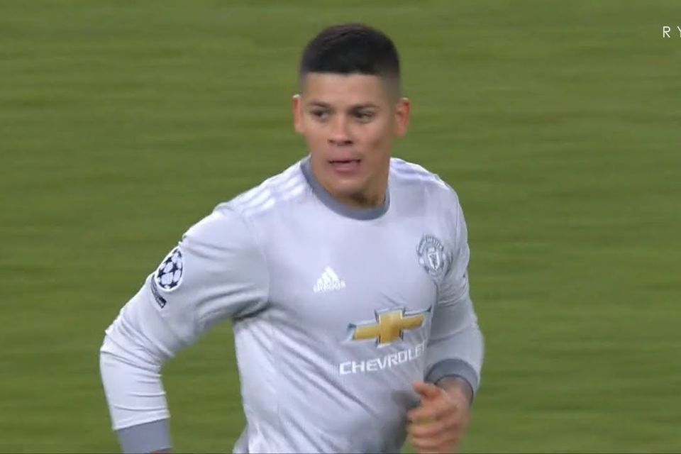 Bare-chested Marcos Rojo leads charge to Man City dressing room after Jose Mourinho hit by a bottle