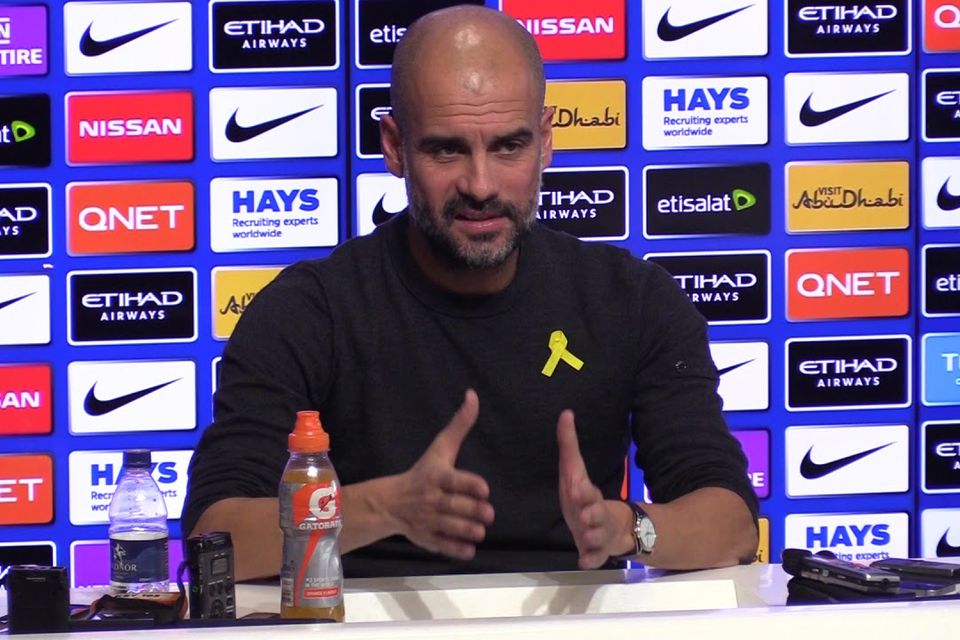 Video: Pep Guardiola discusses the post-match battle with Man Utd