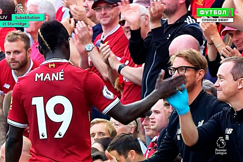 Liverpool send a physio on international duty with Sadio Mane