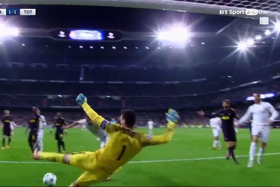Video: Hugo Lloris' stunning saves vs Real Madrid