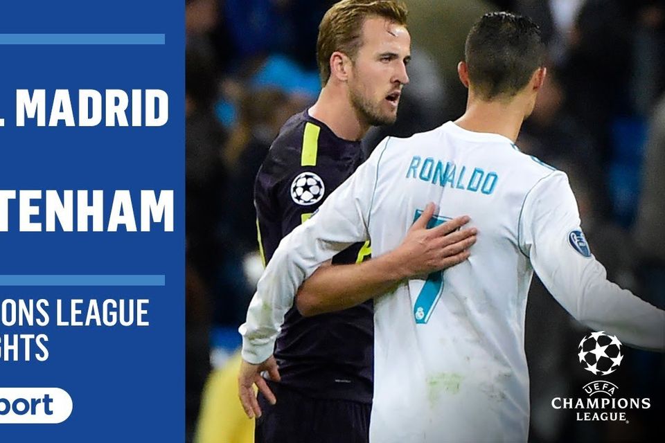 Video: Real Madrid 1-1 Spurs (highlights and goals)