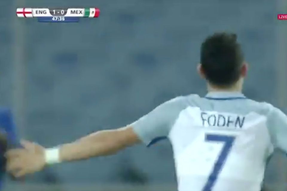 Video: Man City's Phil Foden scores as England beat Mexico in U17 World Cup