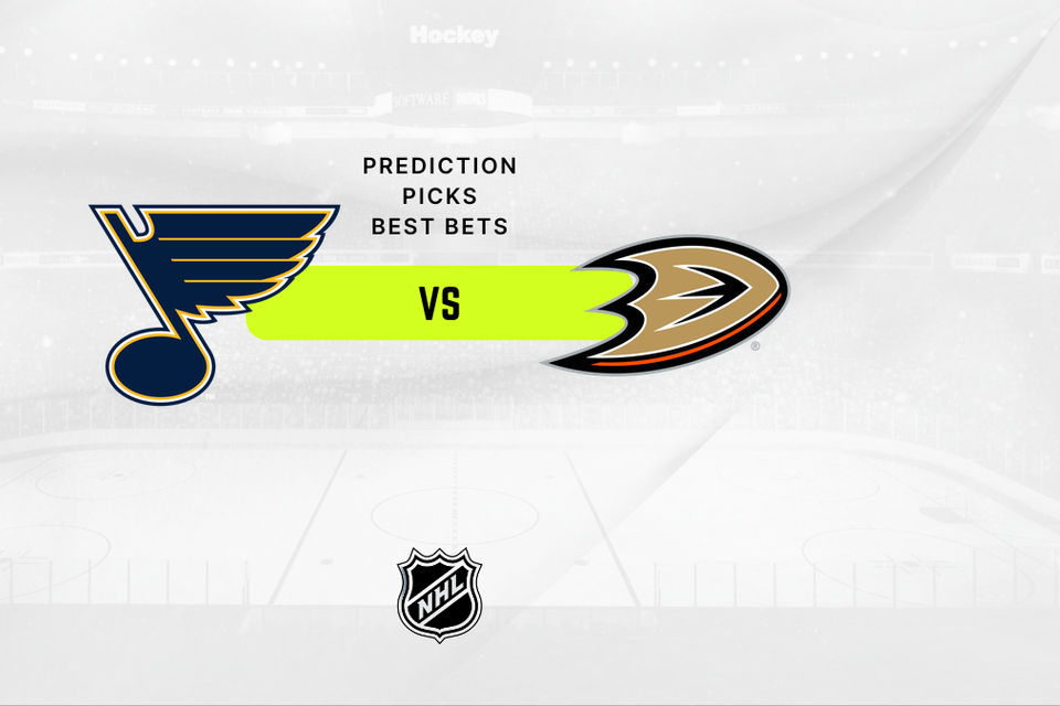 St. Louis Blues vs Anaheim Ducks Prediction & Odds - 01/09/2025